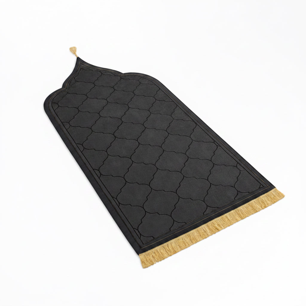 Tapis de prière en velours anti-dérapant