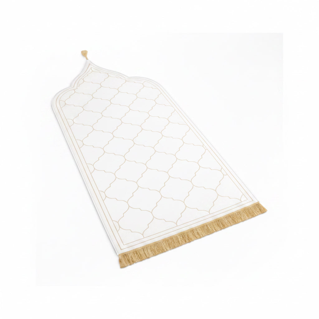 Tapis de prière en velours anti-dérapant