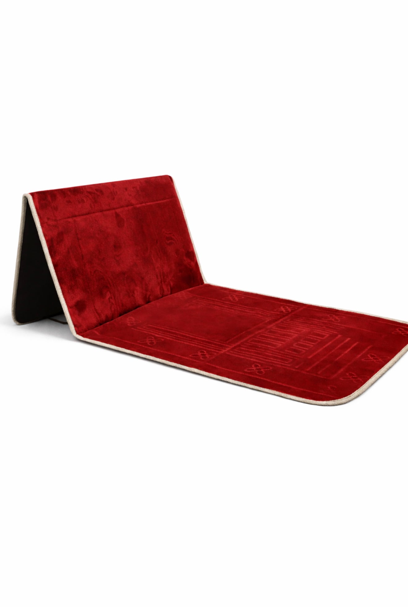 Tapis de prière avec dossier