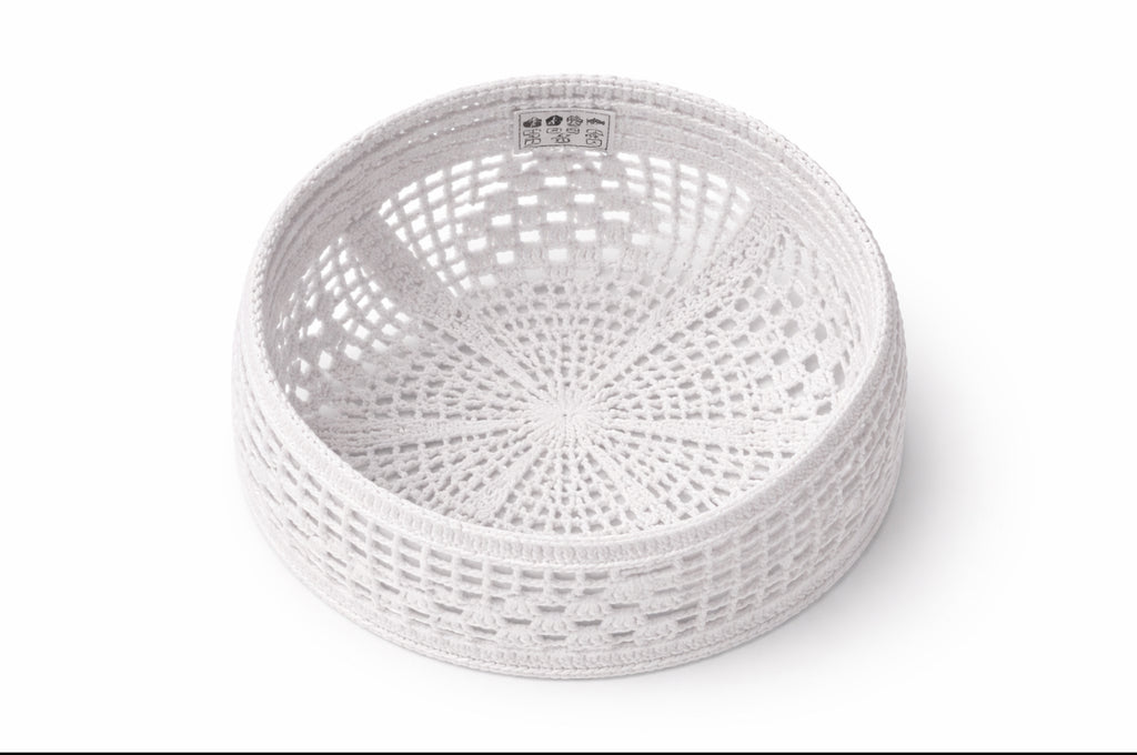 Chéchia brodée en coton