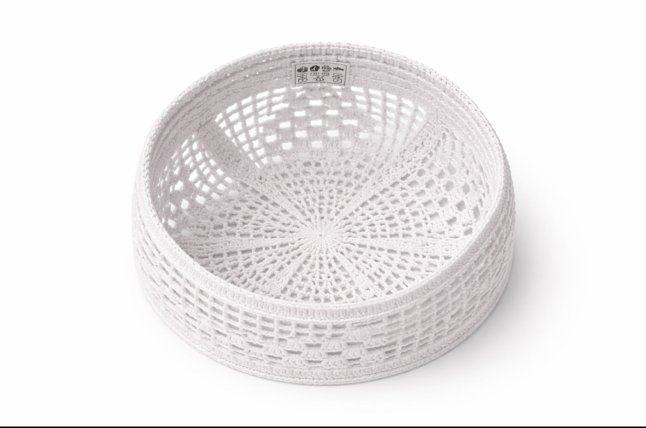 Chéchia brodée en coton