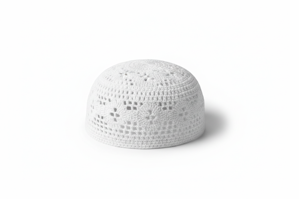 Chéchia brodée en coton